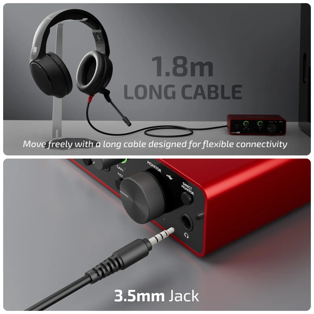 Iball Wired Headphone With Mic Decibel A100 Single Pin view 3